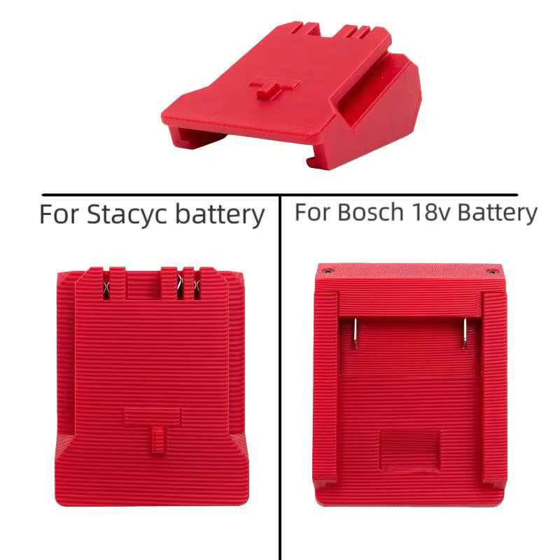 Stacyc Batterien Adapter kompatibel mit Dewalt, Makita, Milwaukee und Bosch - Bild 3