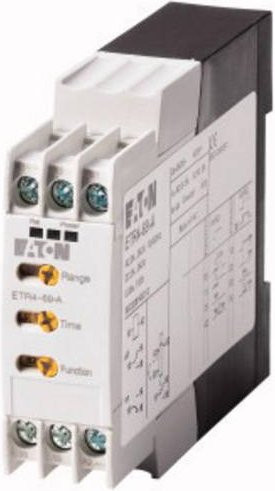 Eaton Multifunktionsrelais ETR4-69-A elektronisches Zeitrelais für die DIN-Schiene in Weiß - Bild 1