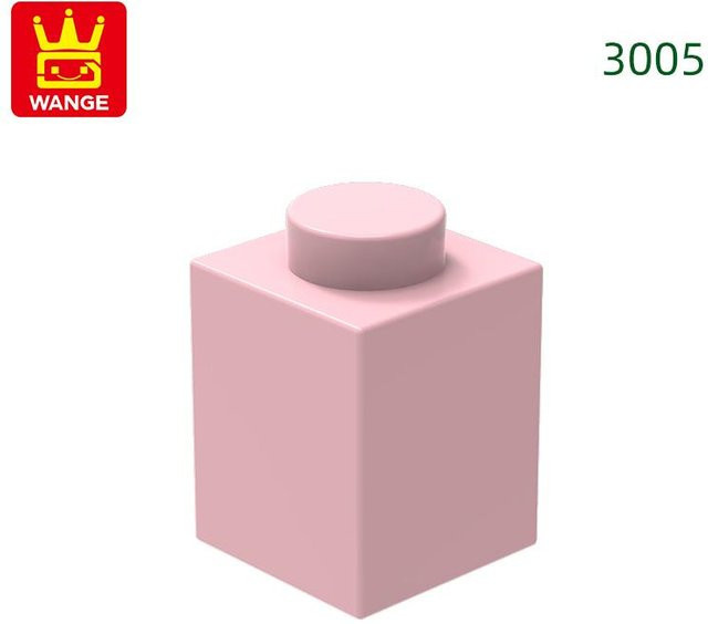 Yiran toy 3005 1x1 Hoch 1-Loch Bausteine, 232-teiliges Set, ab 6 Jahren - Bild 1