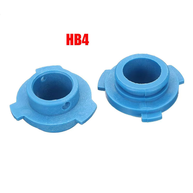 Vehicleader LED Scheinwerfer Adapter Sockel Set, 2 Stück, Blau, passend für 880, 9006-HB4, 9005-HB3, H11, H7, H4-HB2, H3 und H1 - Bild 2