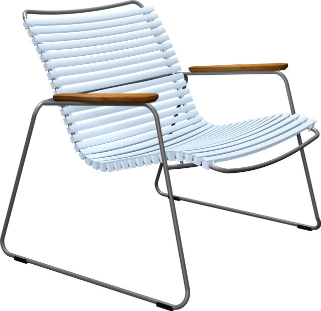HOUE Click Roomy Lounge Chair mit Armlehnen in Blau - Bild 1