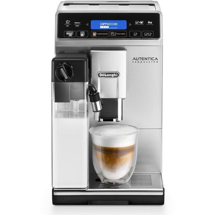 DeLonghi Autentica Cappuccino ETAM 29.660.SB Kaffeevollautomat in Silber/Schwarz - Bild 4