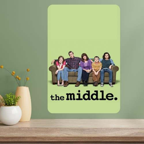Metallposter The Middle TV-Show Schild, Grau, B: 30 cm, H: 20 cm - Bild 1
