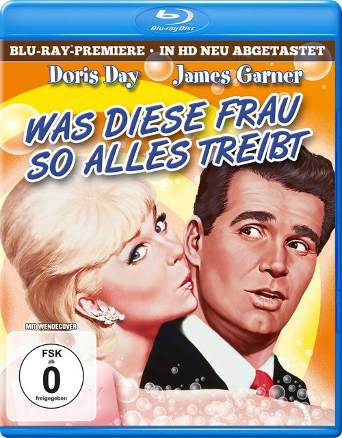 Was diese Frau so alles treibt Blu-ray Komödie mit Doris Day und James Garner - Bild 1