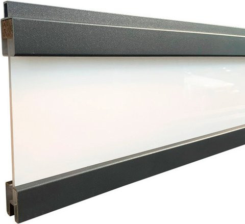Mr. GARDENER Steckzaunsystem Turino aus Kunststoff in Weiss, B: 14 cm, L: 180 cm - Bild 1
