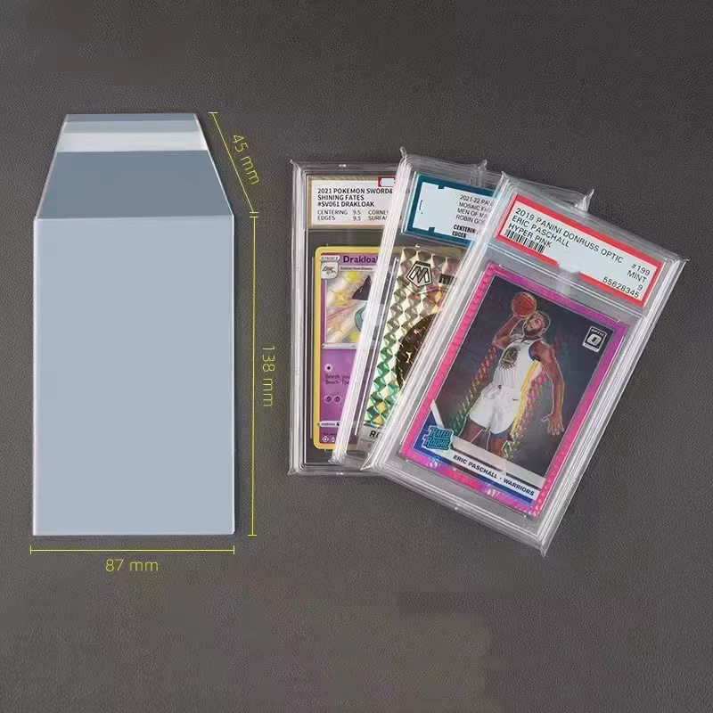 Bandai Graded Card Sleeves, wiederverschließbare Hüllen, 100 Stück - Bild 2