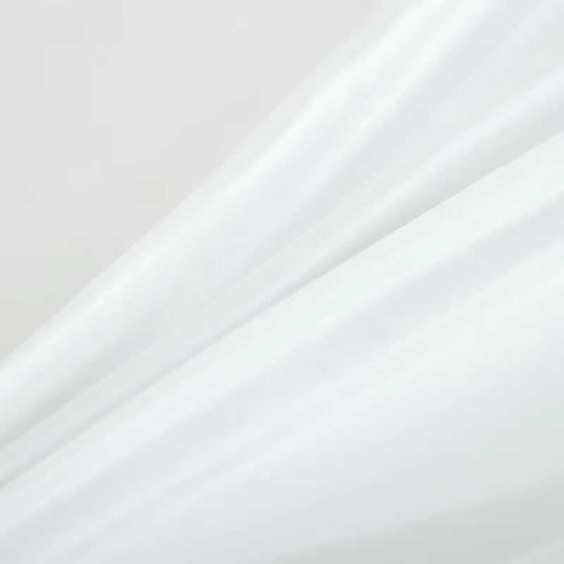 CHA YU PAI Spannbettlaken aus Mako-Satin in Weiß, B/T/H: 90 x 190 x 25 cm - Bild 3
