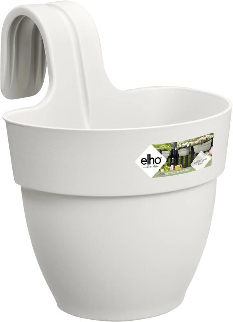 Elho Blumenkasten Vibia Campana S in Seidenweiß Durchmesser: 20 cm - Bild 1