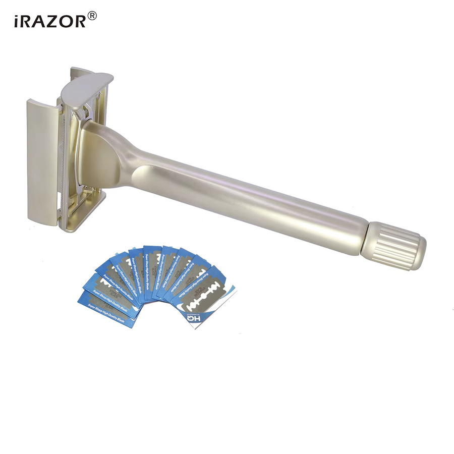 iRAZOR Sicherheitsrasierer mit Schmetterlings-Design, Herren-Pflege-Set - Bild 2
