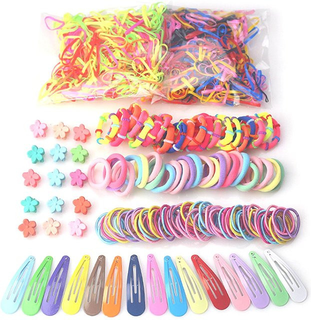 Koogeelife Kopfschmuck Kombinationsset, Haargummis, Kinder, yellow - Bild 1