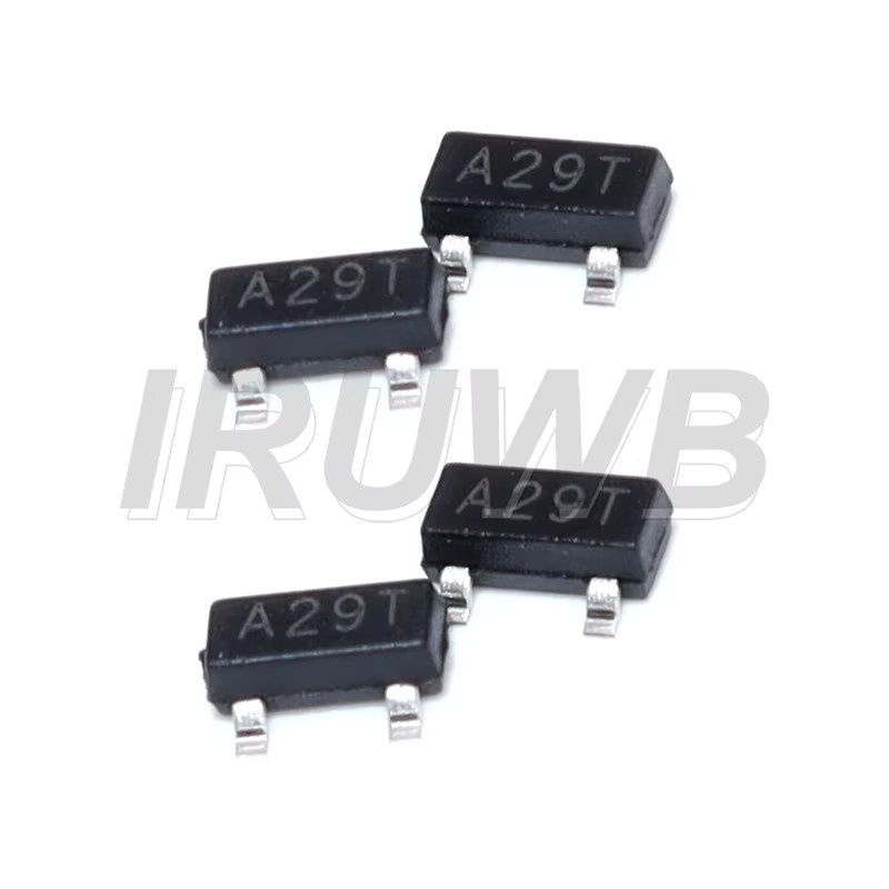 50 Stück SOT-23 SMD Mosfet-Transistor AO3400 AO3401 AO3402 in Schwarz von IRUWB - Bild 2