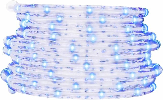 vidaXL Lichtschlauch mit 480 LEDs in Kaltweiß, 20 m Länge, aus PVC, IP44 wetterfest für Weihnachten und Partys - Bild 1