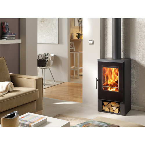 Panadero Kaminofen Andes in Schwarz Metallic aus Stahl mit 7,5 kW - Bild 3