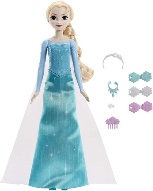 Mattel Disney Die Eiskönigin Elsa Ankleidespaß Prinzessin mit Zubehör - Bild 1
