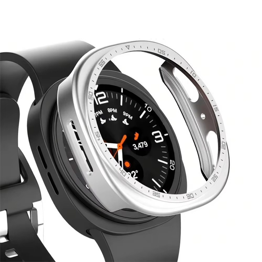 EIMO Stoßstangenschale für Samsung Galaxy Watch 8, Schwarz, Keramik - Bild 2