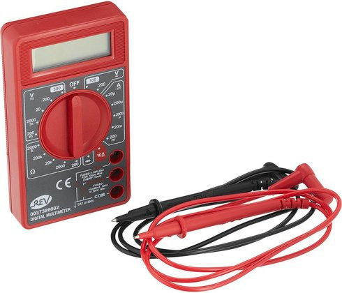 REV Vielfachmessgerät Basic in Rot - Bild 1