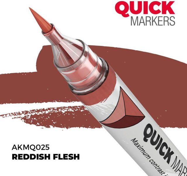 AK Interactive Reddish Flesh, Quickmarker, Zubehör - Bild 1