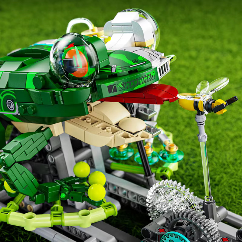 FUNXINEE Frosch-Bausteine Mechanisches Modell, 898 Teile - Bild 5