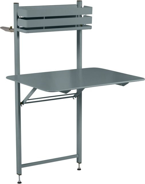 Fermob Bistro Balkontisch aus Metall in Blau mit klappbarer Platte - Bild 1