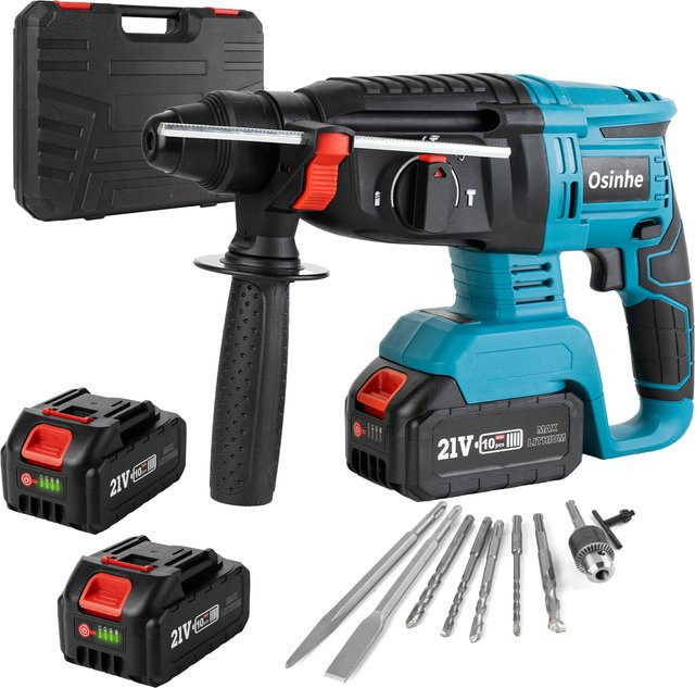 Makita LXT Akku-Schlagbohrmaschine mit bürstenlosem Motor, 26mm Multifunktions-Bohrhammer, Blau, passend für 18V Akkus - Bild 1