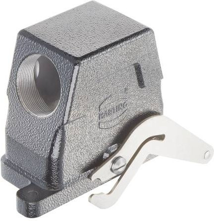 HARTING Tüllengehäuse aus Edelstahl in Grau, Artikelnummer 19 40 010 0583 - Bild 1