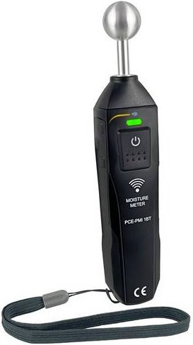 PCE Instruments Materialfeuchtemessgerät PCE-PMI 1BT in Schwarz mit Bluetooth und App-Anbindung für Android und iOS - Bild 1