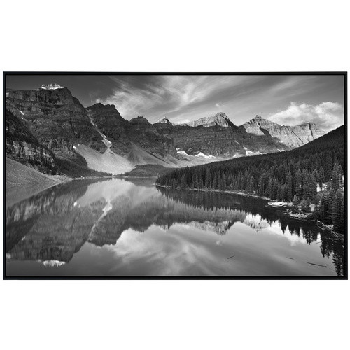 papermoon EcoHeat Infrarotheizung Landschaft Schwarz Weiss mit App-Steuerung und Überhitzungsschutz - Bild 2