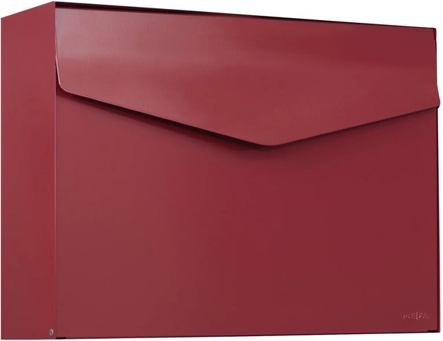 MEFA Briefkasten Letter 112 in Oxidrot, B: 43 cm, H: 31,2 cm, T: 11,9 cm - Bild 1