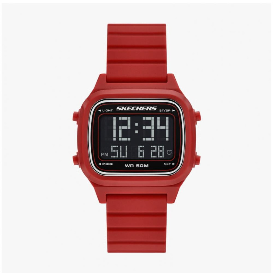 Skechers Digitaluhr, Smartwatch, eckig, Kunststoff, Silikon, Herren - Bild 2