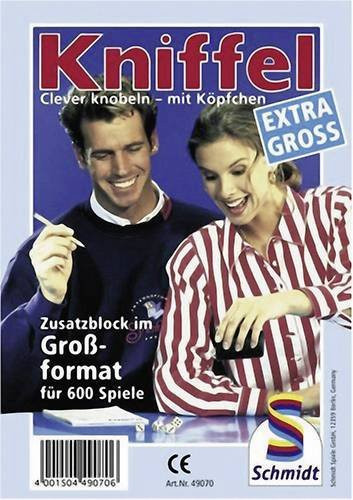 Schmidt Spiele Kniffelblock groß, Zubehör, ab 8 Jahren - Bild 1