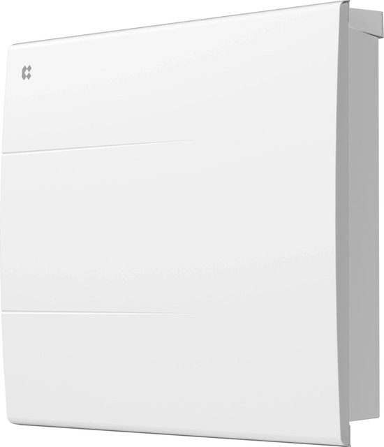CIARRA Elektrischer Keramik-Heizlüfter 1000 W mit PID-Thermostat, Timer und Überhitzungsschutz, Weiß, Wandmontage - Bild 1