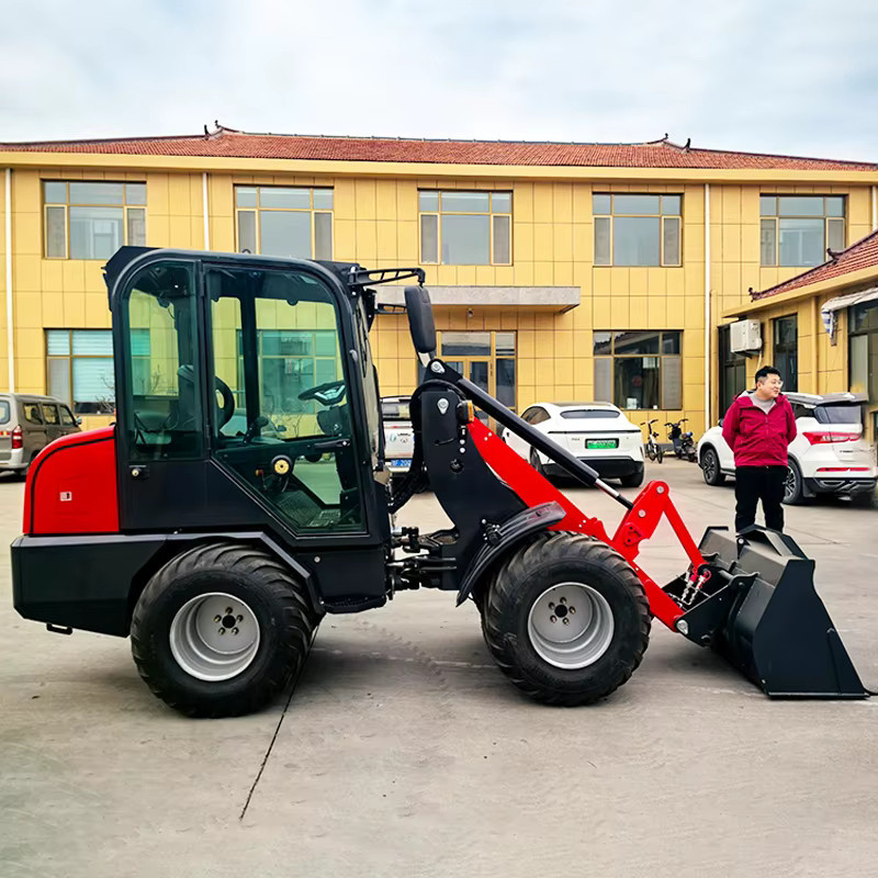 nicosail EPA Eurov Mini-Radlader mit hydraulischem Teleskoparm und Eimeraufsätzen - Bild 2