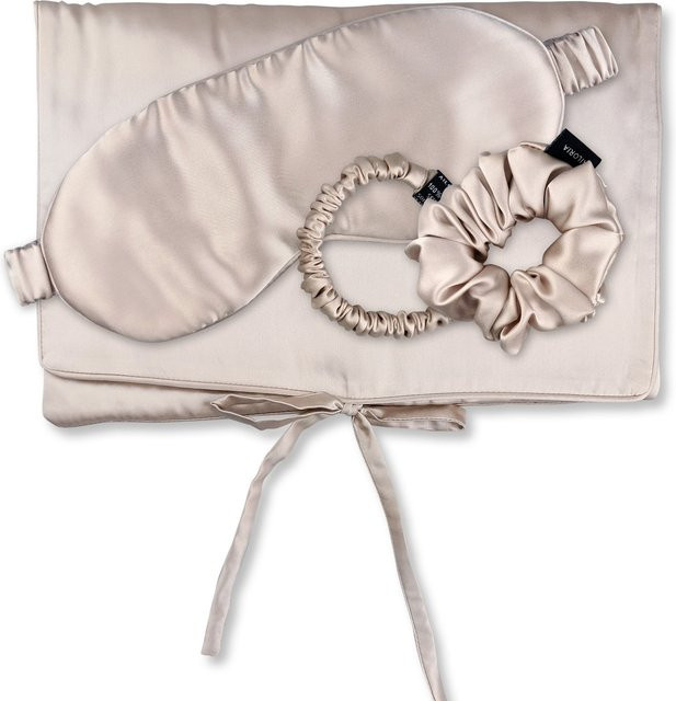 AILORIA Travel Set, Schlafmaske, Scrunchie S & M, Tasche - Bild 1