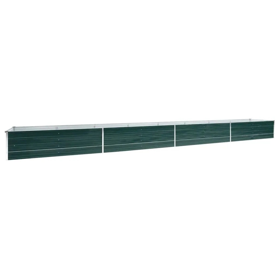 DELUKE Hochbeet OSKAR aus verzinktem Stahl in Grün, B/T/H: 600 x 80 x 45 cm - Bild 2