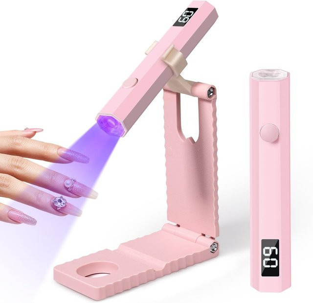 LULAA Mini Nagel Lampe Set, UV, Tragbar, Unisex - Bild 1