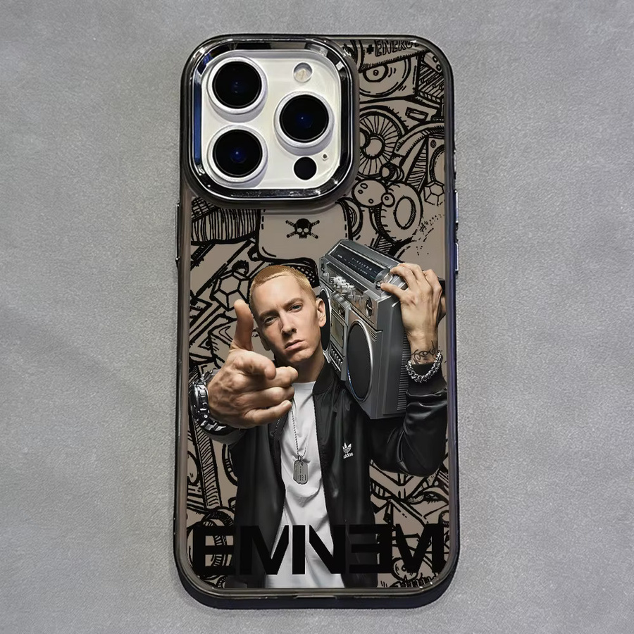Modische Rapper E-Eminem Handyhülle für Google Pixel 10 9 8 7 8A 9A XL Pro, transparente weiche Silikon TPU Rückseite - Bild 2
