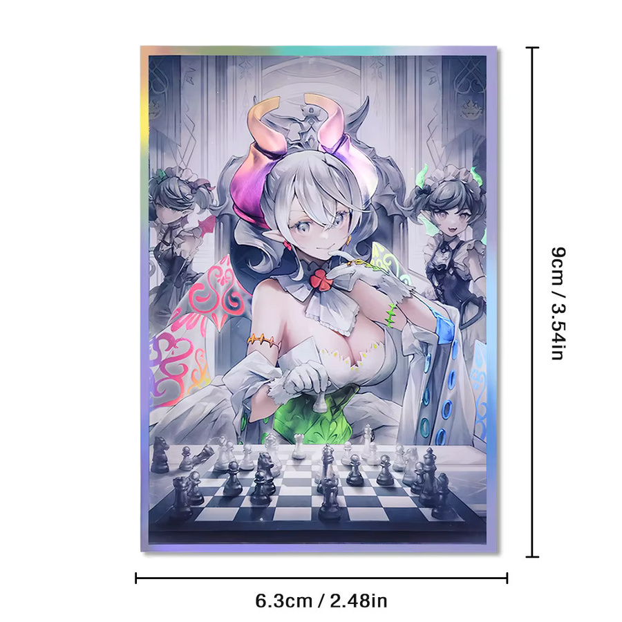 TAKARA TOMY Anime-Kartenhüllen, 50-teiliges Set, Bunt / Mehrfarbig - Bild 1