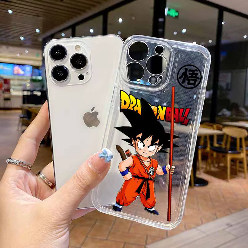 Transparente Dragon Ball Son Goku Handyhülle für Xiaomi Redmi Note 15 14 13 12 11T 11R 11S 11 10S 10 Pro Plus Max - Bild 3