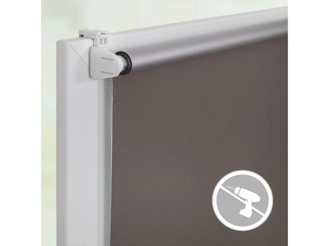 LICHTBLICK Thermo-Rollo Klemmfix, Verdunkelung, Taupe, B: 70 cm, H: 220 cm - Bild 3