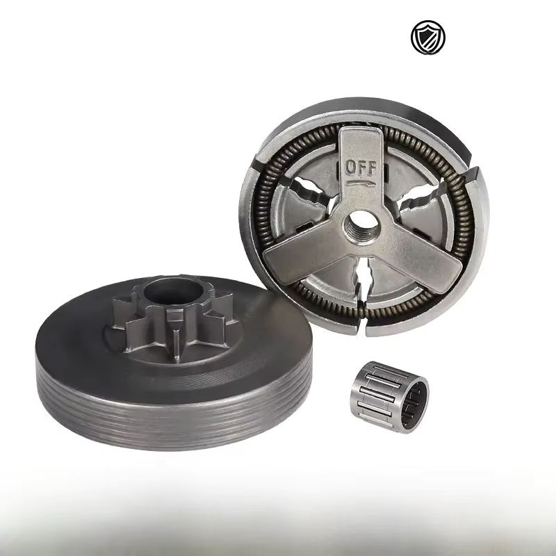 XCAN 3er-Set Kupplung Trommel Kupplung Abdeckung und Nadellager in Silber für 45cc 52cc 58cc Kettensägen Ersatzteile - Bild 5