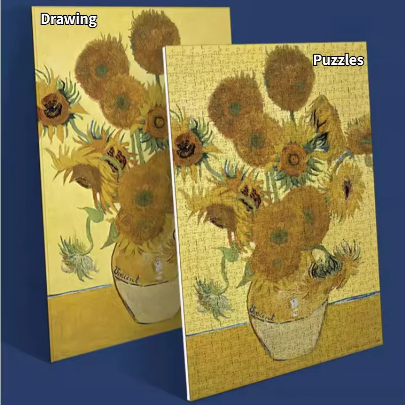 Maxrenard Van Gogh die Sonnenblumen, Puzzle, 35,5 Stück - Bild 3