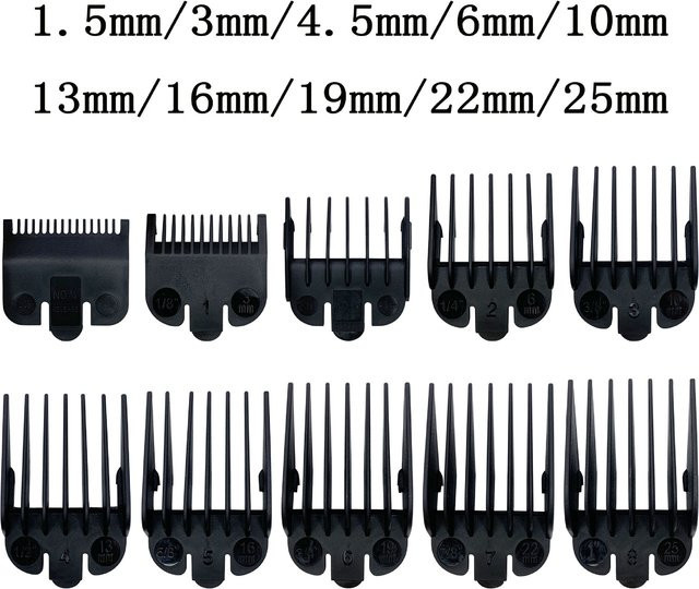 Universal Grenze Guide Kamm für Haar Clippers und Trimmer, 1,5-25mm - Bild 1