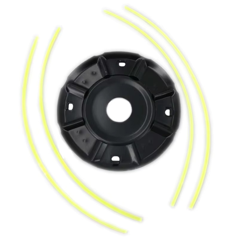 XMSJ Universal Trimmerkopf mit Schneideline für Rasenmäher und Gartenschneider in Schwarz - Bild 4