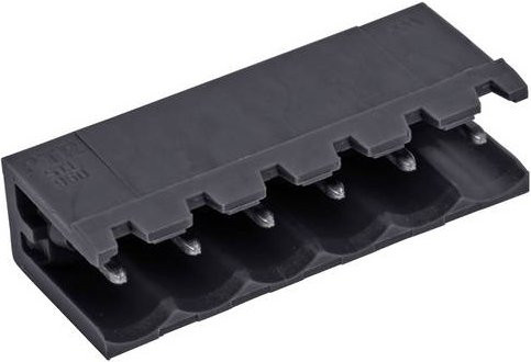 PTR Hartmann Stiftleiste Standard in Schwarz mit 8 Polen und 5mm Rastermaß - Bild 1