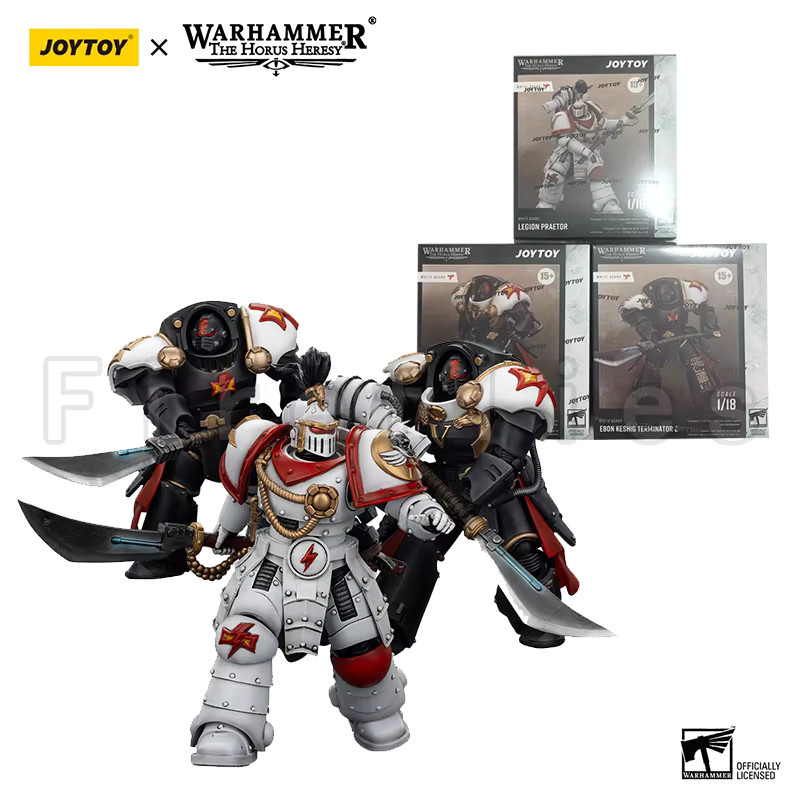JOYTOY Warhammer The Horus Heresy White Scars Legion Praetor Ebon Keshig Terminator, Actionfigur, ab 15 Jahren - Bild 3
