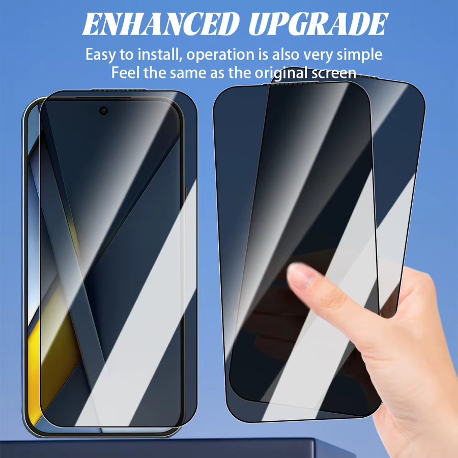 Xiaomi POCO F8 Pro und F8 Ultra Displayschutz aus gehärtetem Glas, 3er-Set, transparent, kratzfest und staubfrei - Bild 5