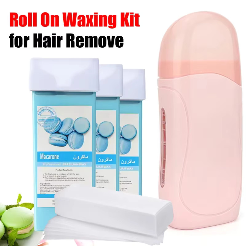 BXA Roll On Wax Kit mit Heizung, Unisex, Körper und Gesicht - Bild 1