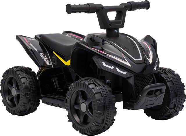 Aosom Kinder Quad Elektro 6V, Schwarz, ab 1,5 Jahre - Bild 1