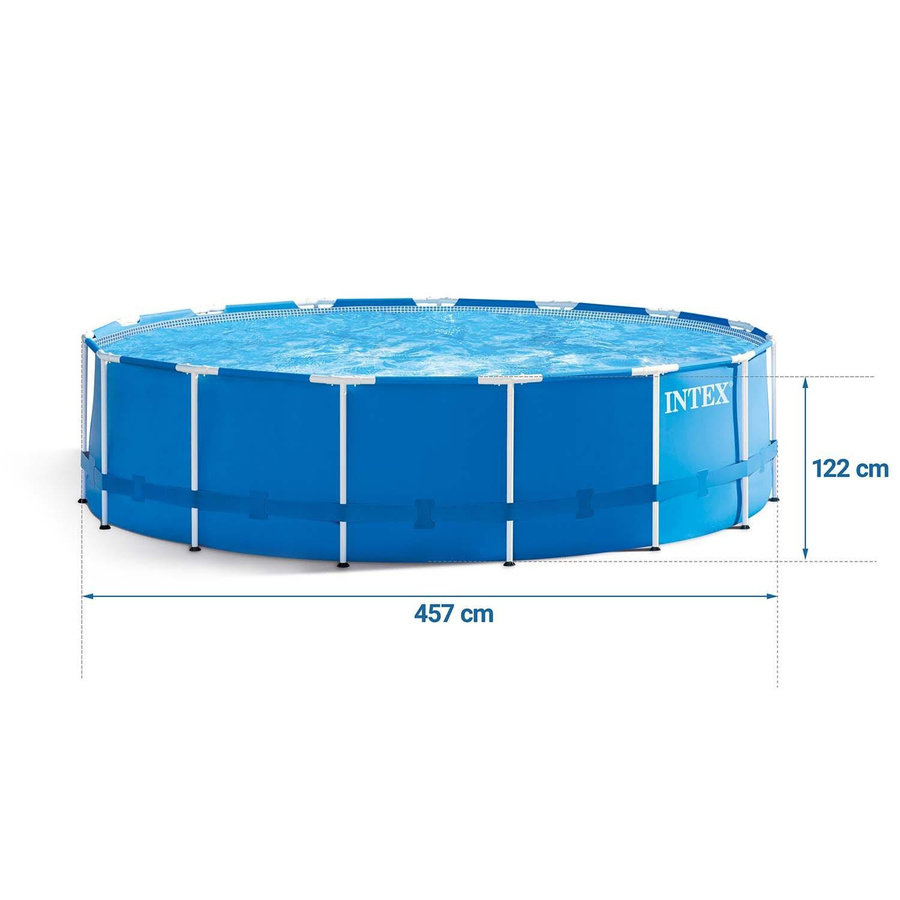 Intex Rahmenpool 17in1 Set mit Zubehör B/H/T: 457 x 122 cm - Bild 2