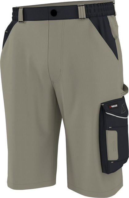 PARKSIDE Herren Arbeitshose kurz Beige Größe 48 aus Poly-Cotton mit Reflexstreifen - Bild 1